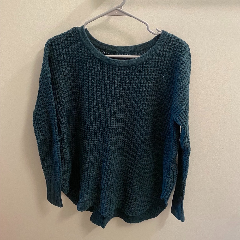 American Eagle Waffle Sweater